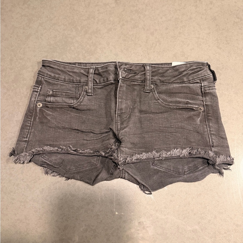 American Eagle Outfitters Gray Jean Shorts